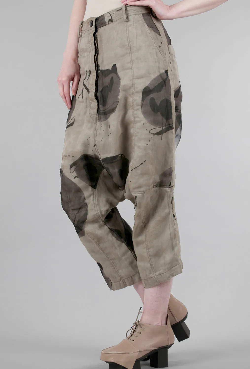 Cheap Evie Lou Ann G Trouser, Ash Print