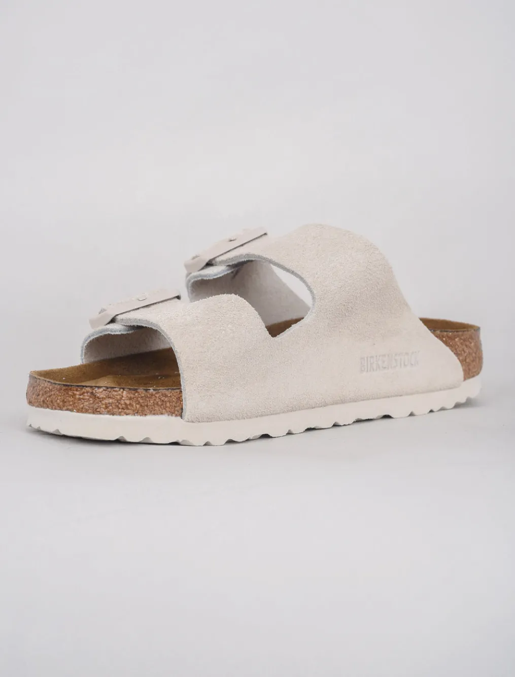 Clearance Evie Lou Arizona Soft Bed Sandal, Antique White