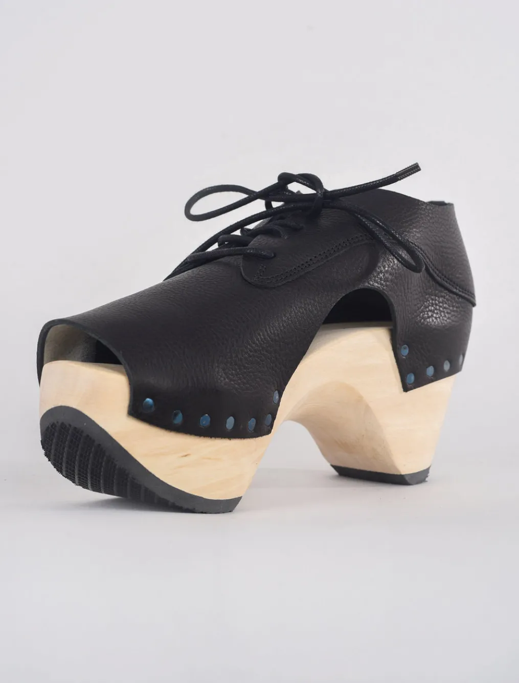 Hot Evie Lou Cavity Clog, Black Waw