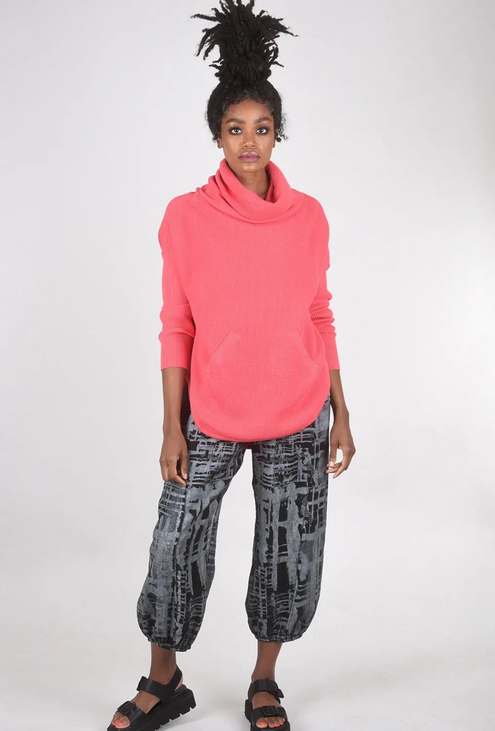 Online Evie Lou Favorite Waffle Cowl, Watermelon