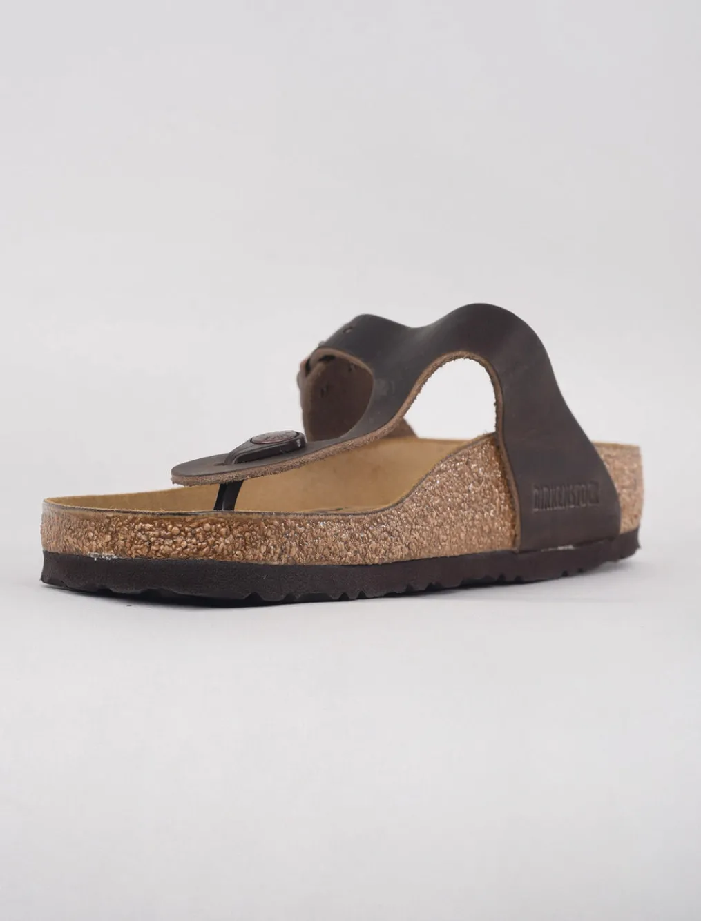 Discount Evie Lou Gizeh Leather Sandal, Habana