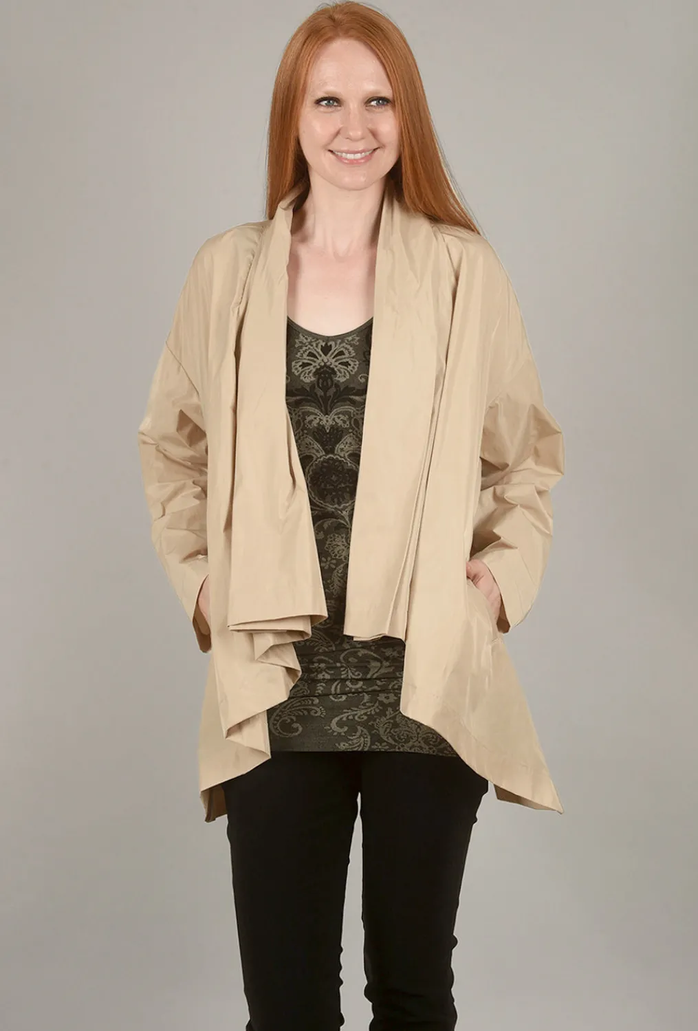 Best Sale Evie Lou Kimono Jacket, Sand