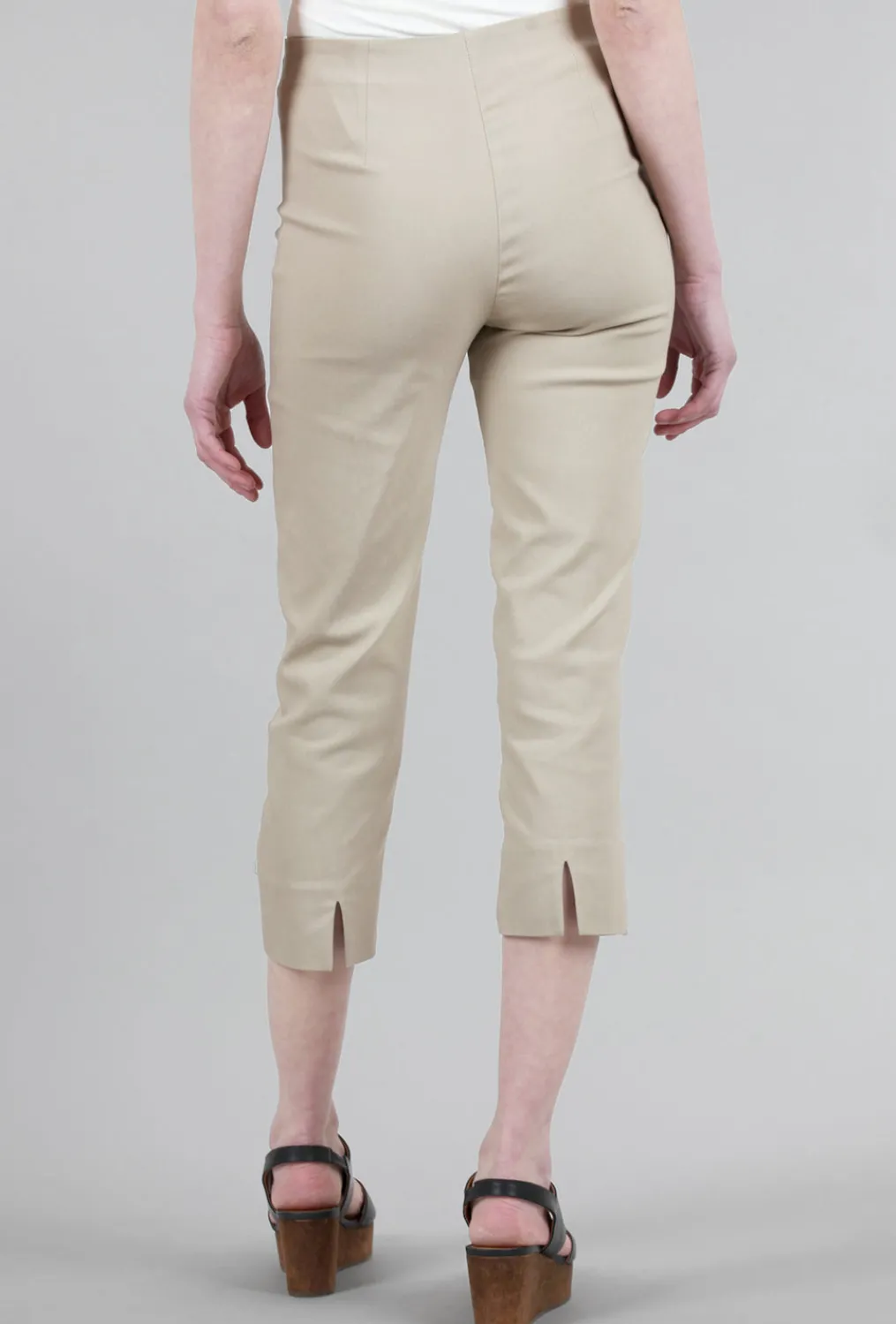 Best Evie Lou Mindy Cropped Pant, Khaki