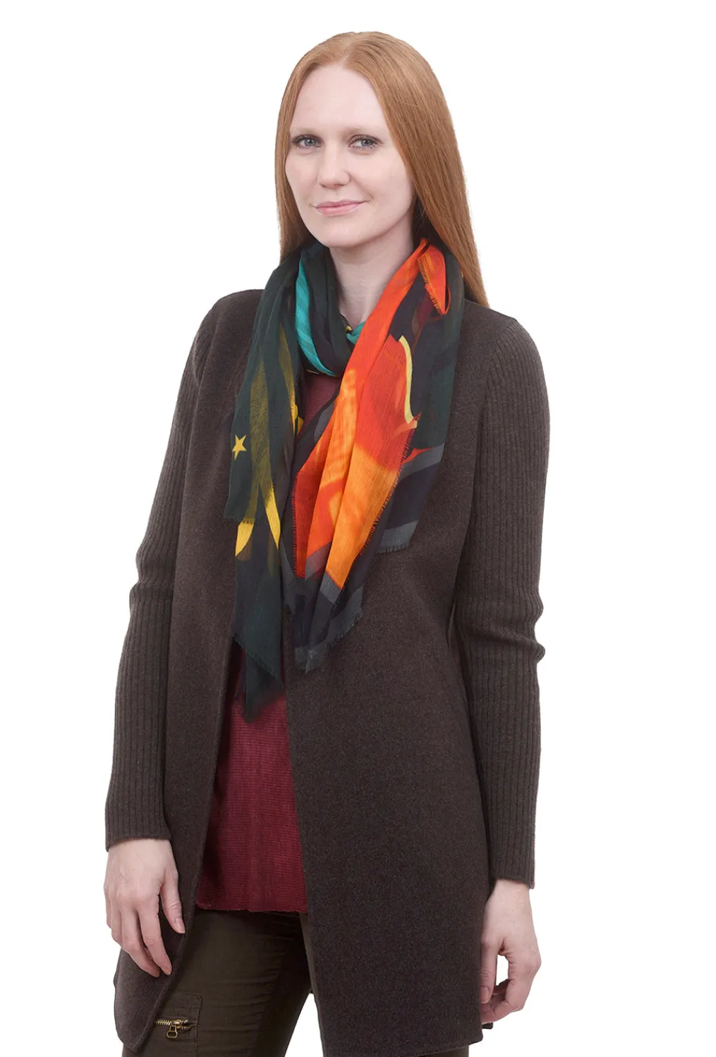 Online Evie Lou Nashville Scarf, Orange