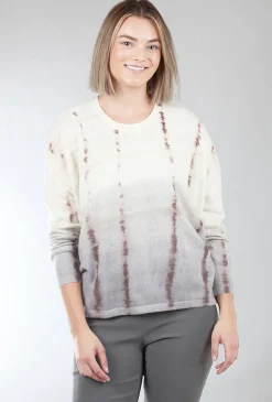 Cheap Evie Lou Rdc Tie-Dye Crew, Creme