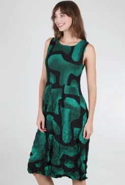 Store Evie Lou Smash Pocket Tank Dress, Green Tucson