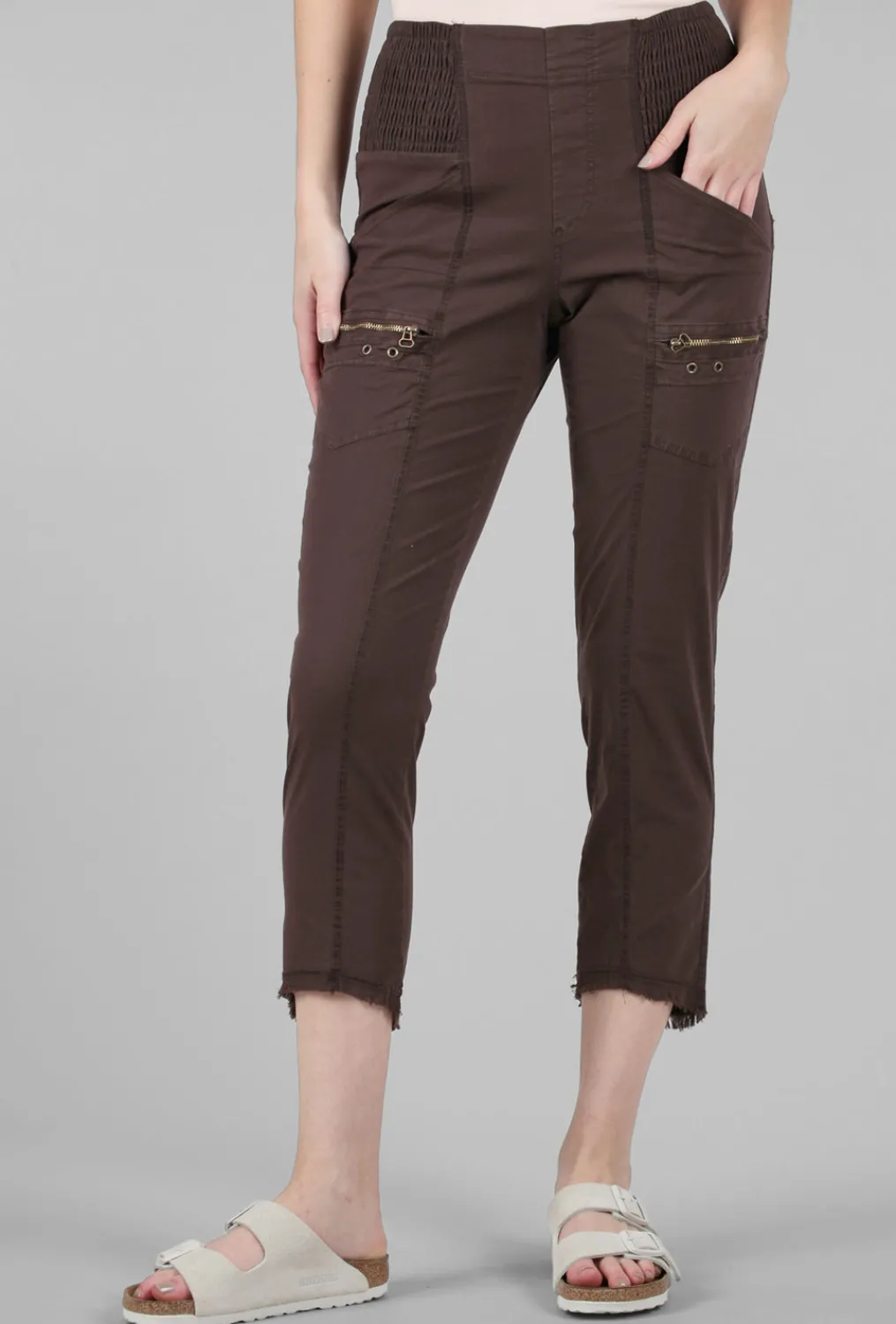 Best Evie Lou Acker Slim Pant, Leatherbound