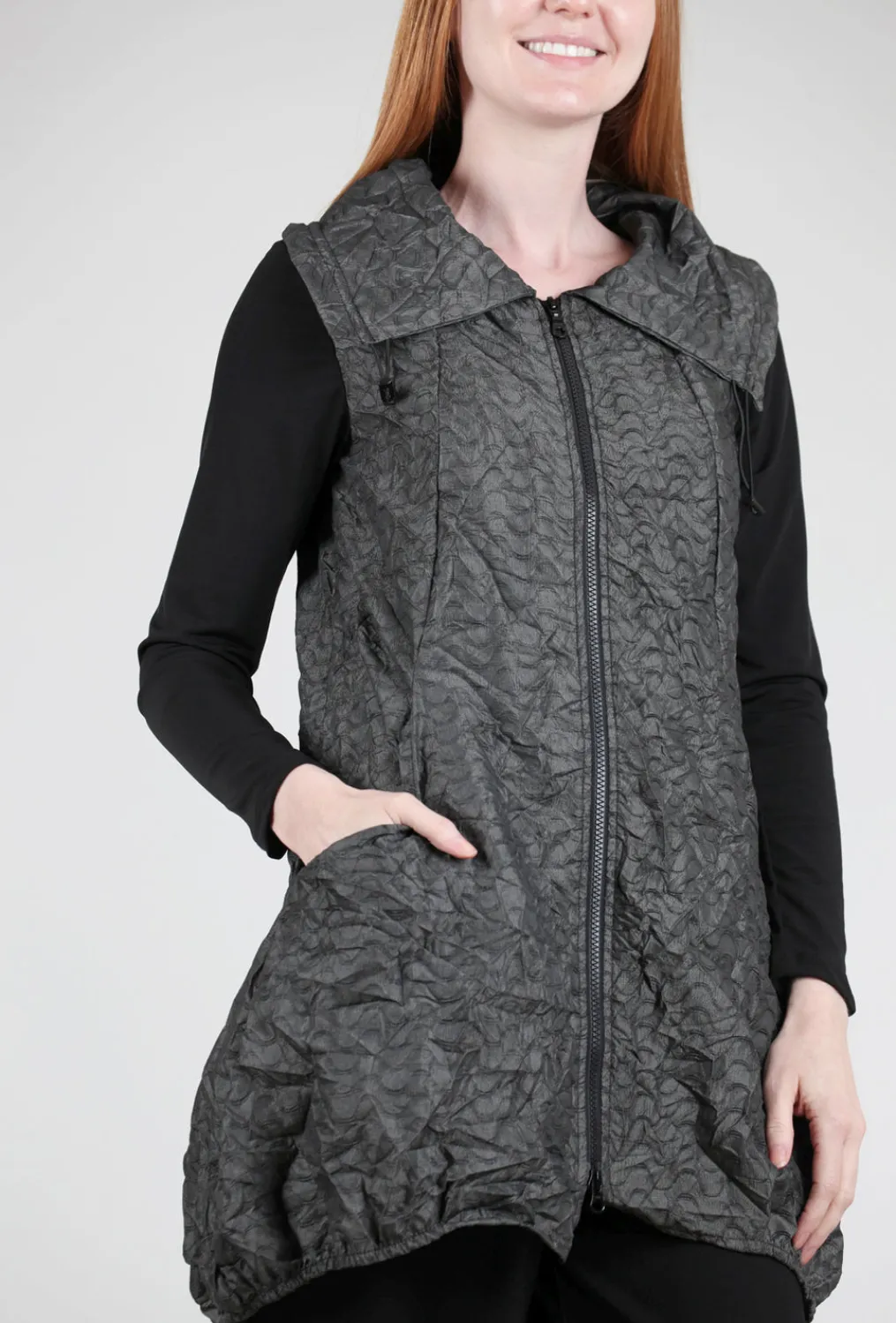 Outlet Evie Lou Adalyn Jacket, Curve Gray