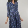 Discount Evie Lou Allegro Knit Jupiter Dress, Cobalt