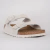 Clearance Evie Lou Arizona Soft Bed Sandal, Antique White