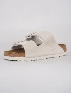 Clearance Evie Lou Arizona Soft Bed Sandal, Antique White