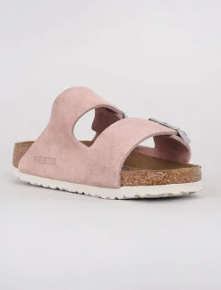 Store Evie Lou Arizona Soft Bed Sandal, Pink Clay