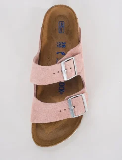 Store Evie Lou Arizona Soft Bed Sandal, Pink Clay