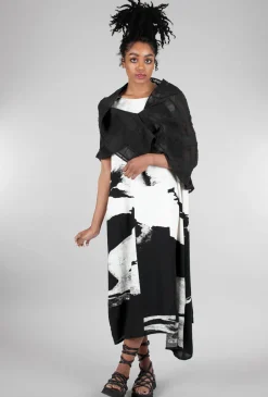 Cheap Evie Lou Artful Texture Shrug, Black