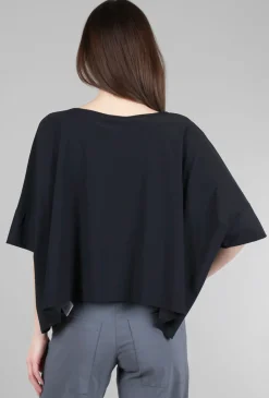 Shop Evie Lou Bari Top, Black