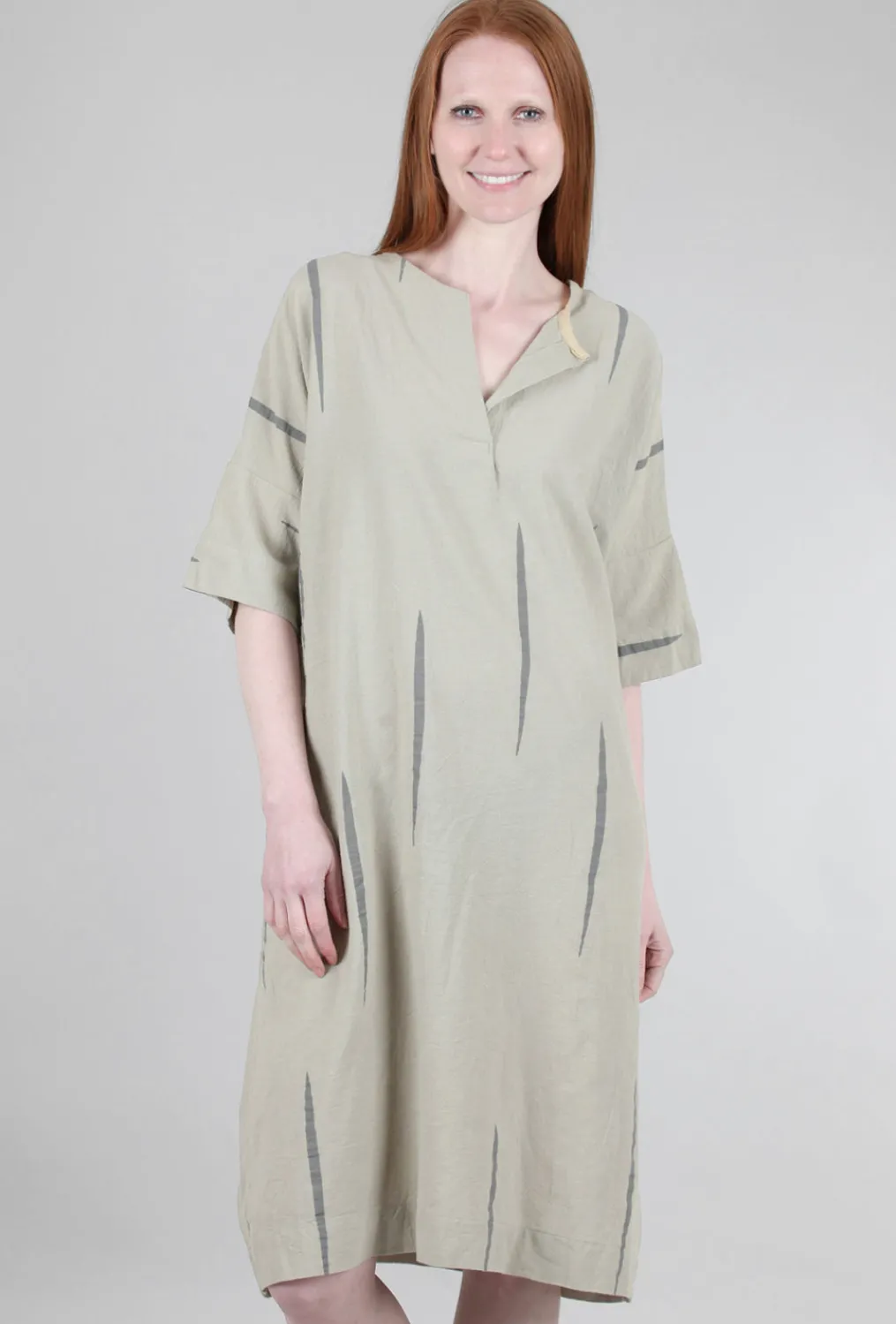 Outlet Evie Lou Belt Dress, Oatmeal Scratch