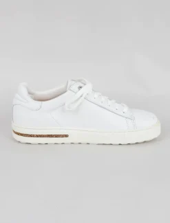 Outlet Evie Lou Bend Leather Sneaker, White