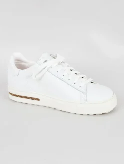 Outlet Evie Lou Bend Leather Sneaker, White