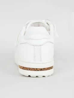 Outlet Evie Lou Bend Leather Sneaker, White