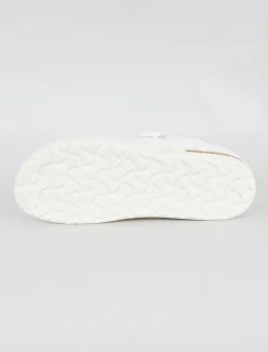 Outlet Evie Lou Bend Leather Sneaker, White