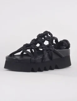 Flash Sale Evie Lou Birdcage Sandal, Black