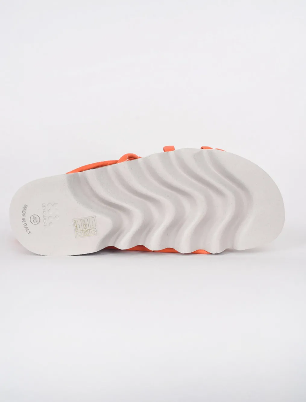 Fashion Evie Lou Birdcage Sandal, Orange