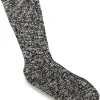 Cheap Evie Lou Birk Cotton Slub Sock, Black