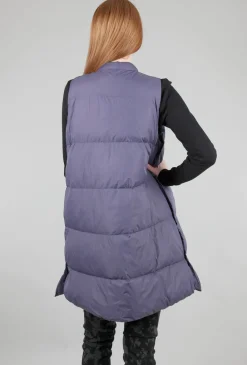 New Evie Lou Bkr Puffer Vest, Blueberry