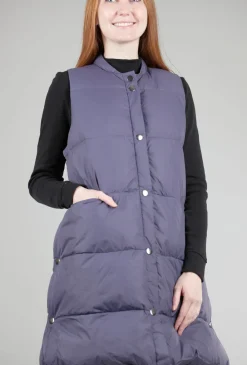 New Evie Lou Bkr Puffer Vest, Blueberry