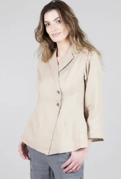 Hot Evie Lou Blixen Blazer, Warm Taupe
