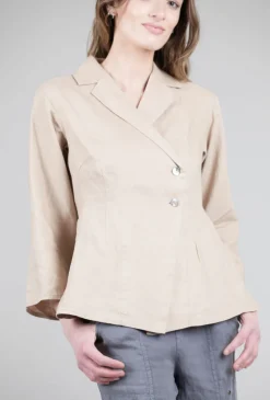 Hot Evie Lou Blixen Blazer, Warm Taupe