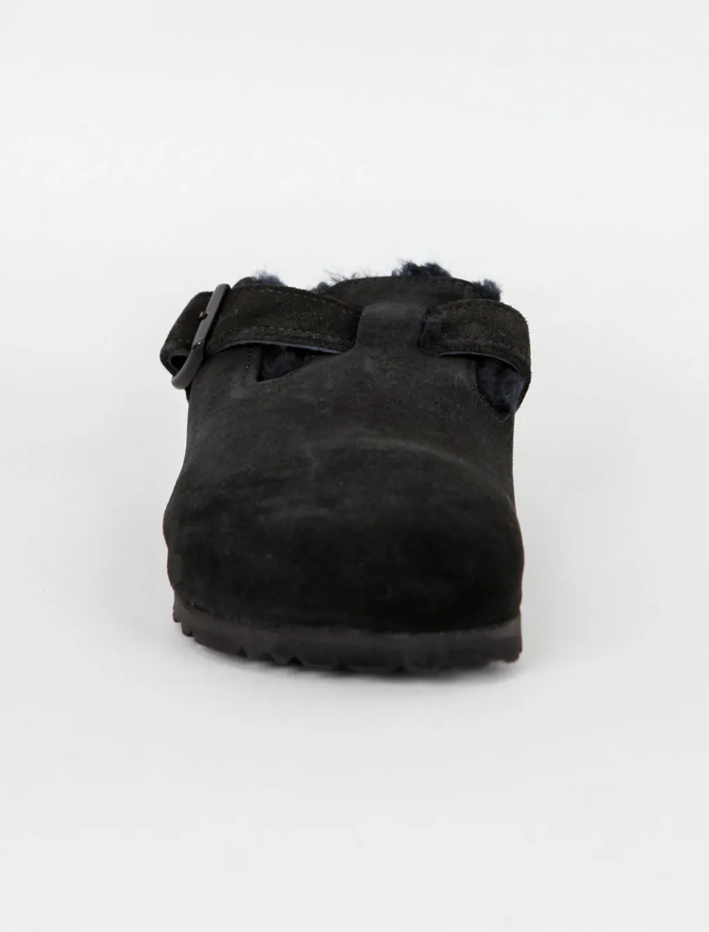 Cheap Evie Lou Boston Shearling Clog, Black