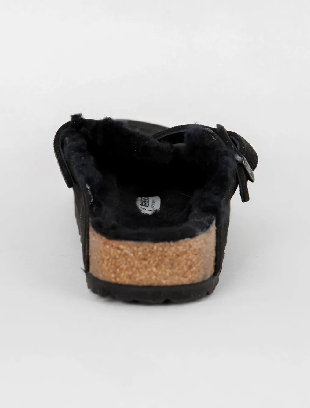Cheap Evie Lou Boston Shearling Clog, Black