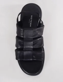 Best Evie Lou Brenna Fisherman Sandal, Black