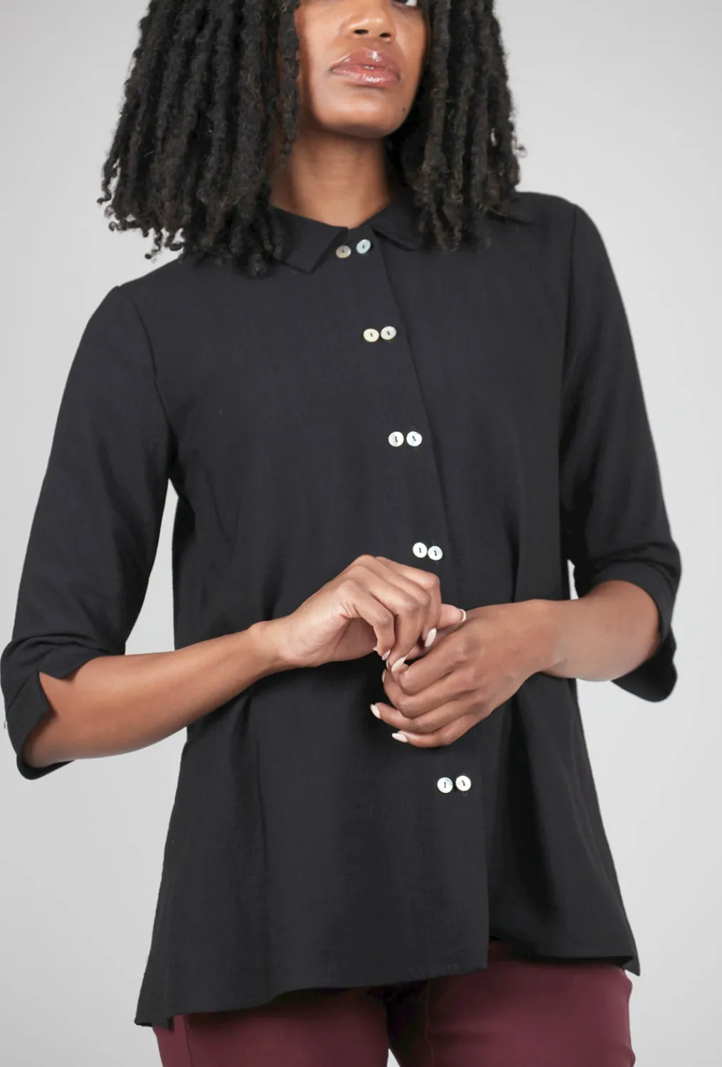 Fashion Evie Lou Canyon Blouse, Black