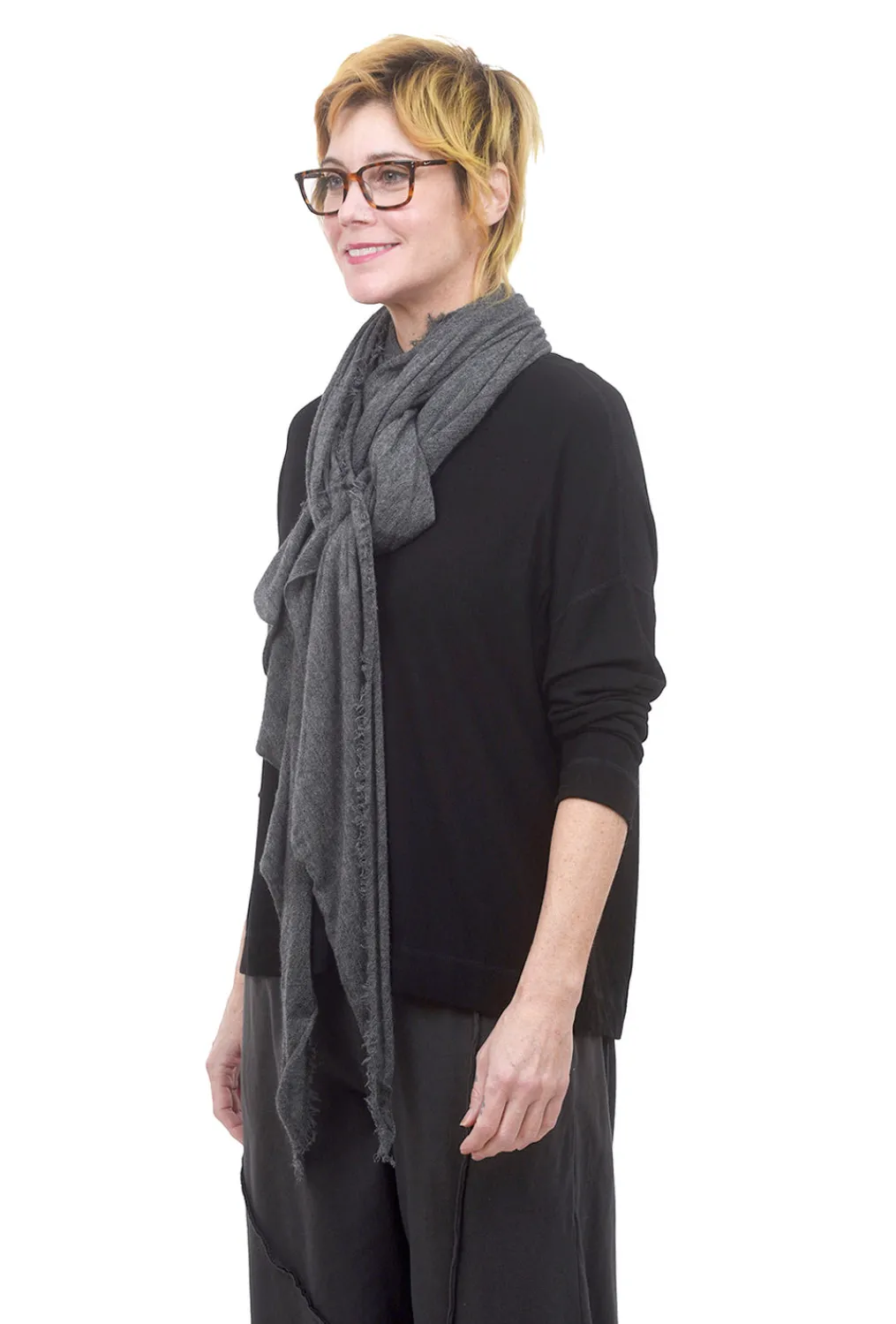 Store Evie Lou Cashmere Love Scarf, Jaspe