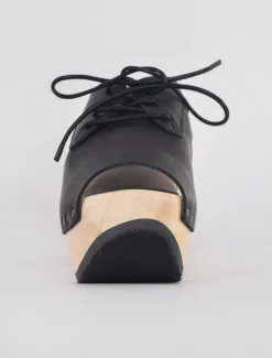 Hot Evie Lou Cavity Clog, Black Waw