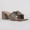 Cheap Evie Lou Cay Patent Sandal, Smoke