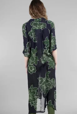 Store Evie Lou Chiffon Floral Topper, Royal Blue
