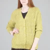 Flash Sale Evie Lou Chunky Oversized Cardie, Canary Yellow