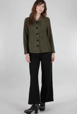 Flash Sale Evie Lou Cobblestone Pocket Jacket, Bonsai Olive