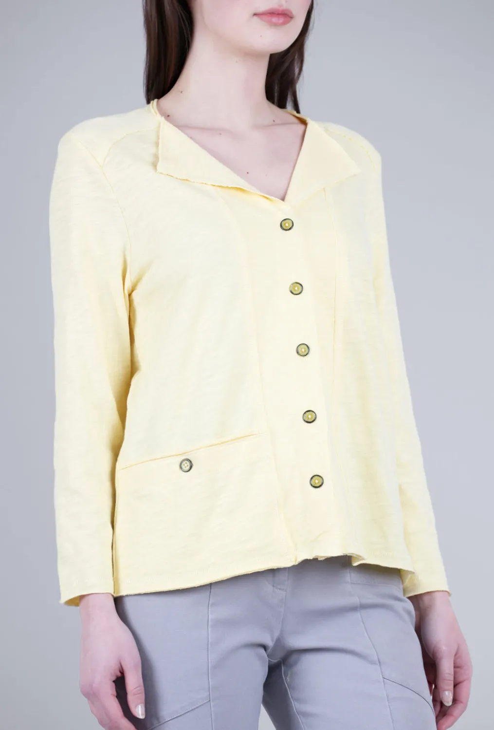 Store Evie Lou Cool Breeze Cardie, Daisy Yellow