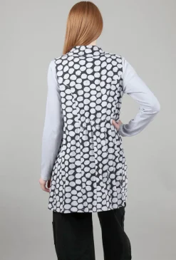 Online Evie Lou Cotton Dot Vest, Cloud