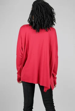 Store Evie Lou Crew Swing Tee, Valentino Red