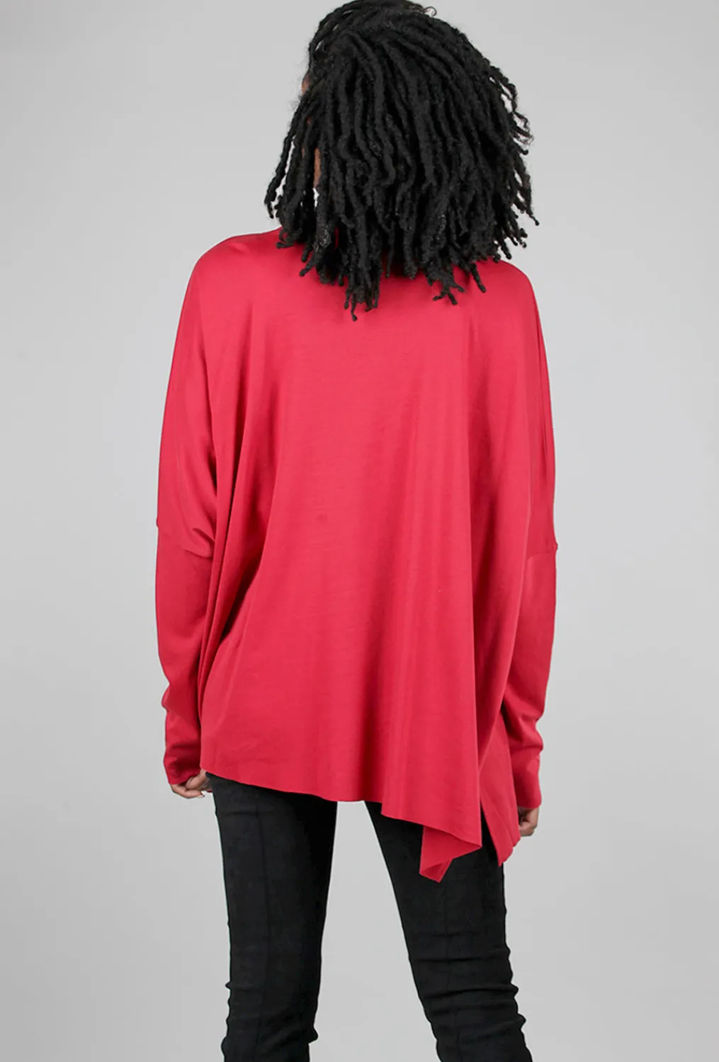 Store Evie Lou Crew Swing Tee, Valentino Red