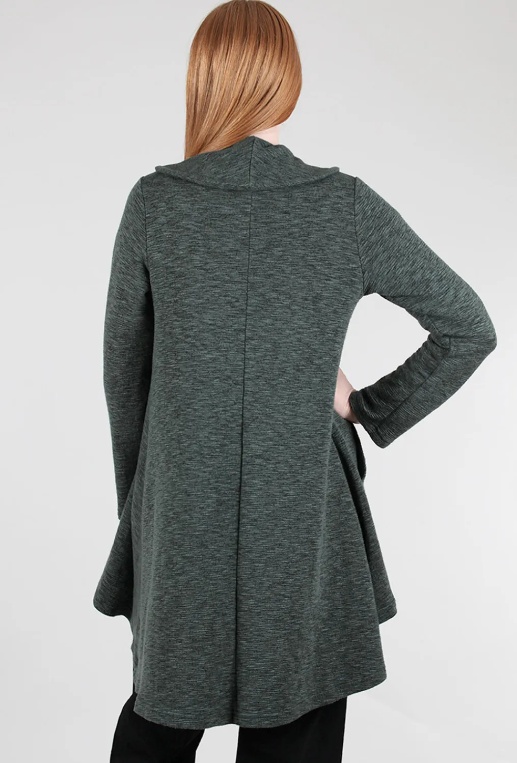 Cheap Evie Lou Crimped Swing Jacket, Myrtle
