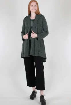 Cheap Evie Lou Crimped Swing Jacket, Myrtle