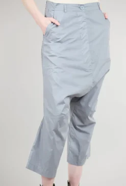 Best Evie Lou Crisp Cotton Slouch Trouser, Water