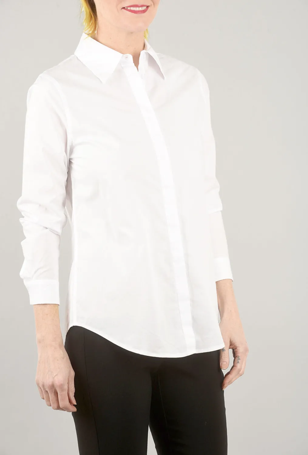 Cheap Evie Lou Crisp Lee Shirt, White