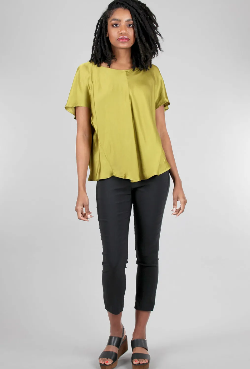 Shop Evie Lou Cropped Hudson Pant, Nocturne